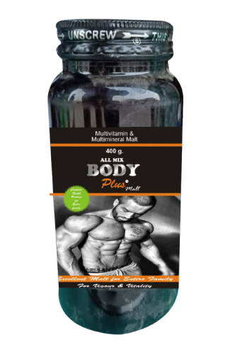 All mix Body Plus Malt 400gm